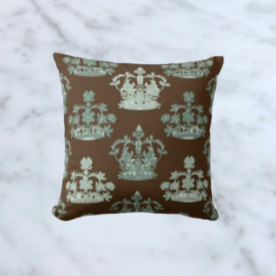 Regal Elegance Throw Pillow