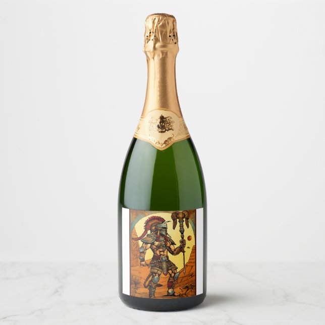 Regal Elixir: A Royal Wine Fit for Kings and Queen Sparkling Wine Label (Front)