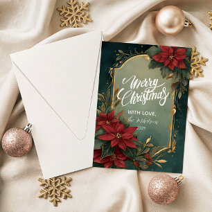 Regal Emerald Holiday Card
