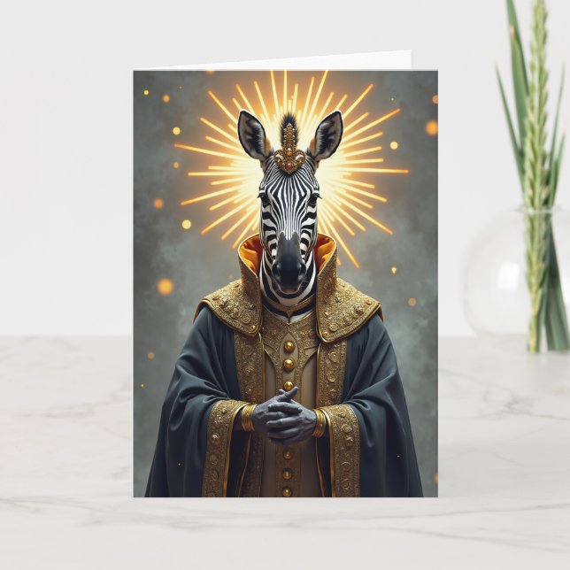 Regal Equine Birthday Card (Front)