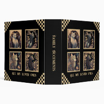 Regal Feline Art Nouveau Organizer