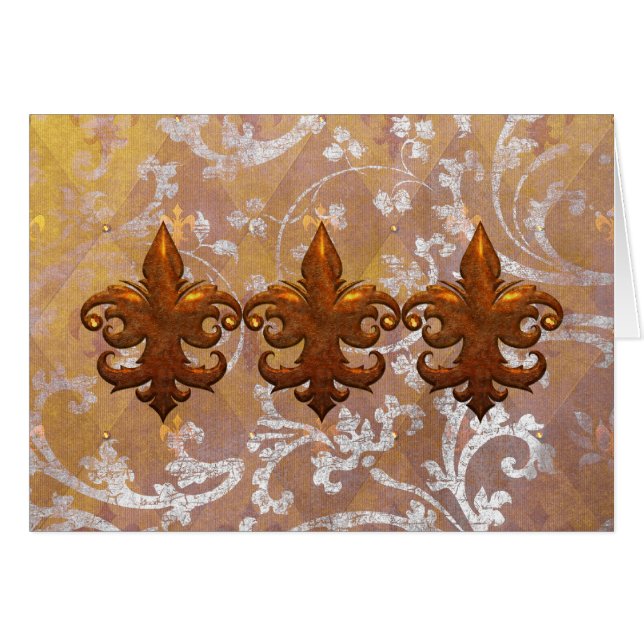 REGAL FLEURS: AWESOME SILVER and GOLD (Front Horizontal)