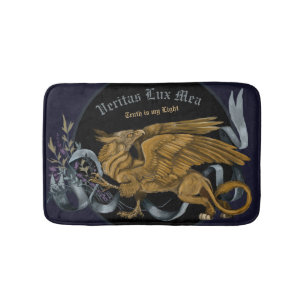 Regal Gold Gryphon Bath Mat