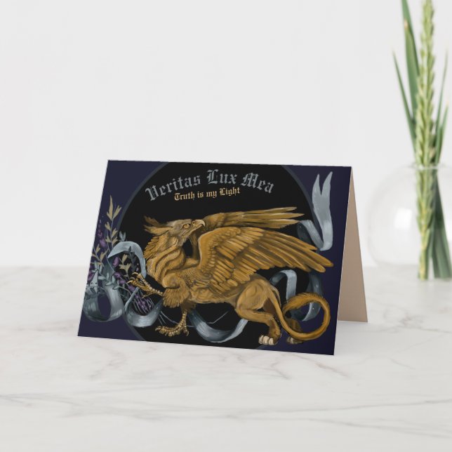 Regal Gold Gryphon  Card (Front)