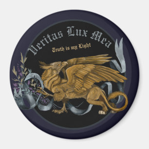 Regal Gold Gryphon Magnet