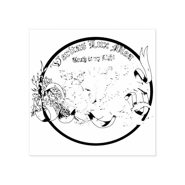 Regal Gryphon  Rubber small Stamp (Imprint)