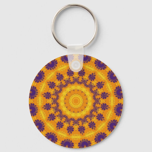 Regal Kaleidoscope Keychain (Front)