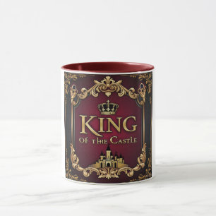 Regal King of Castle Design dad Mug