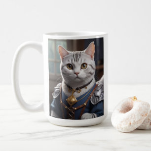 Regal Knight American Shorthair Cat Majestic Coffee Mug