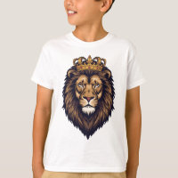 Regal Lion Crown Emblem