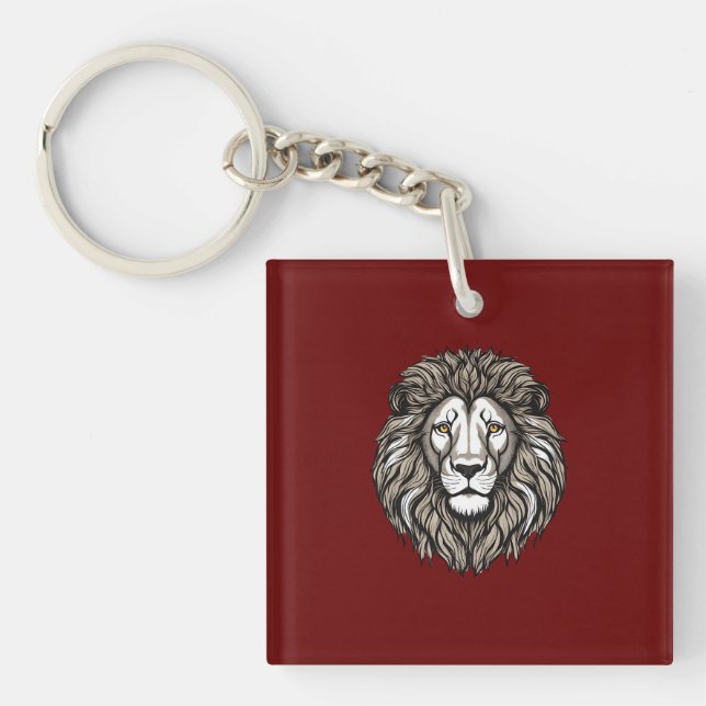 Regal Lion Latchkey Keychain (Front)