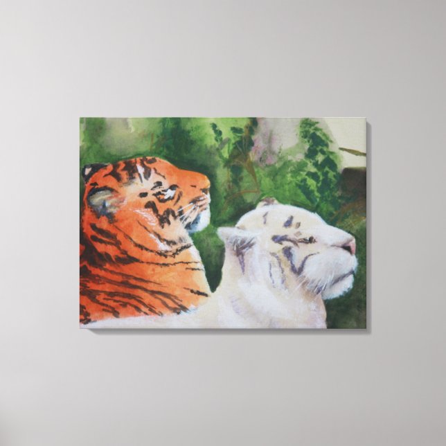 Regal Pair Canvas Print (Front)