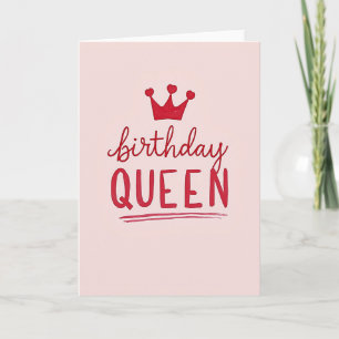 Regal Pink Birthday Card