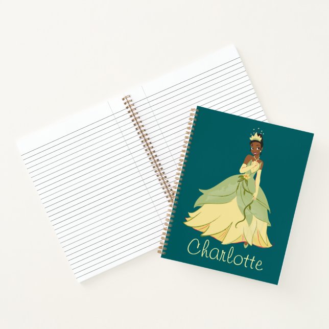 Regal Radiance Princess Tiana Notebook (Inside)