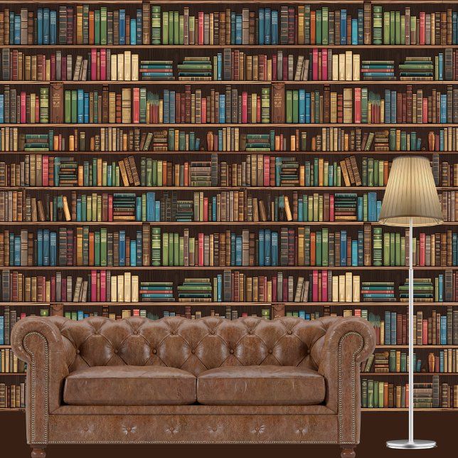 Regal Raleigh Bookshelves Wallpaper (Creator Uploaded)