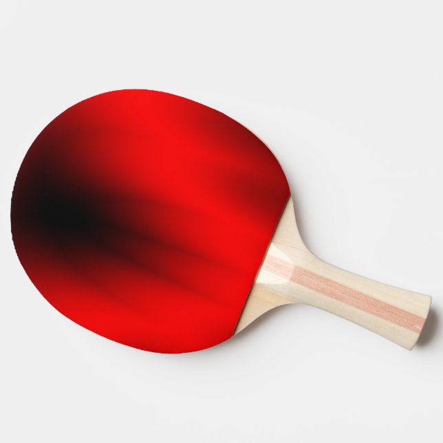 Regal Red Splash Ping Pong Paddle (Side)