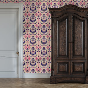 Regal Romance Damask Princesscore Wallpaper