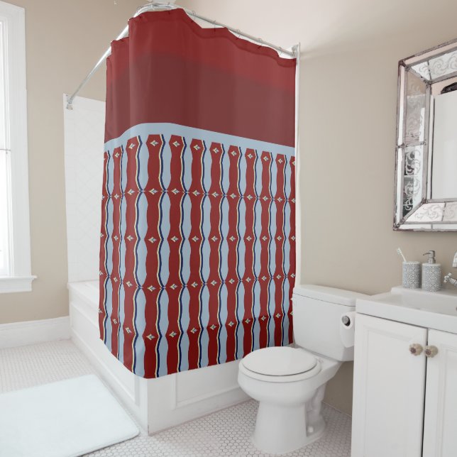 Regal Ruby Lattice: Elegant Geometric (In Situ)