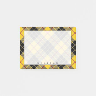 Regal Scottish Clan MacLeod of Lewis Tartan Post-it Notes