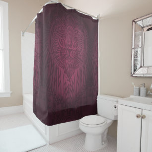 Regal Spirit Lion Ornate Tribal Mandala Roar