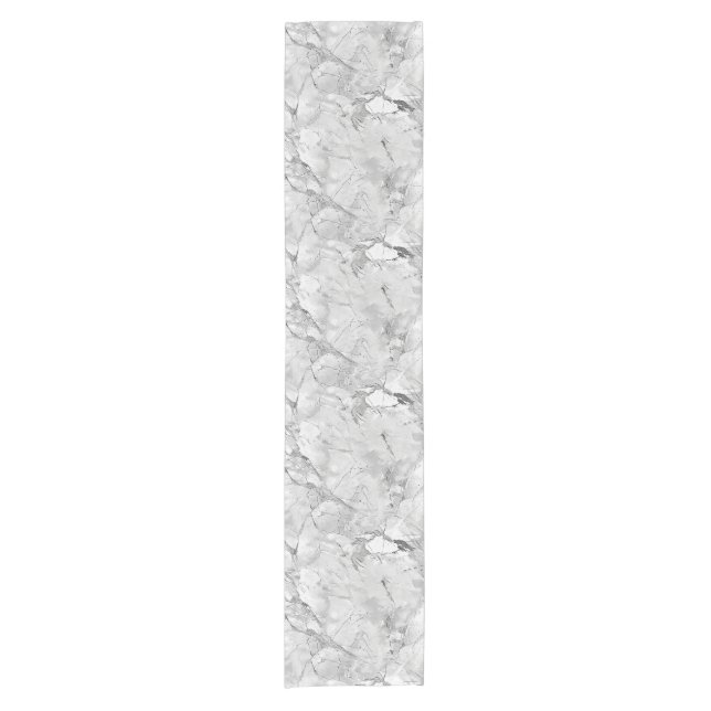 Regal Stone Vein Marble Texture Table Runner (Front)