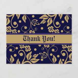Regal Thank You Postcards