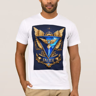 "Regal Wings Diamond: A Sapphire & Gold Affair by  T-Shirt