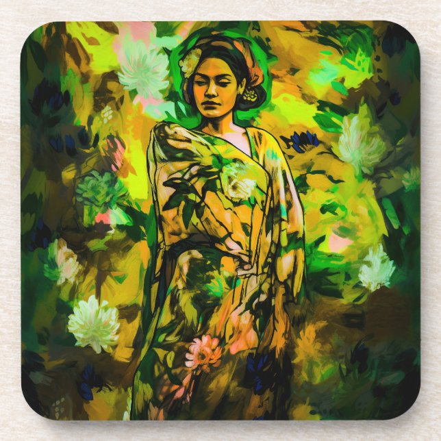 Regal Woman  Coaster (Front)