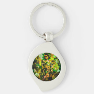 Regal Woman Keychain