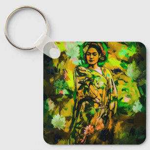 Regal Woman Keychain