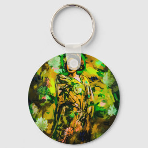 Regal Woman Keychain