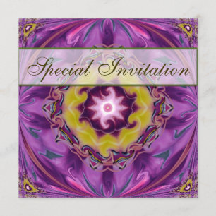 Regalia Party Invitation