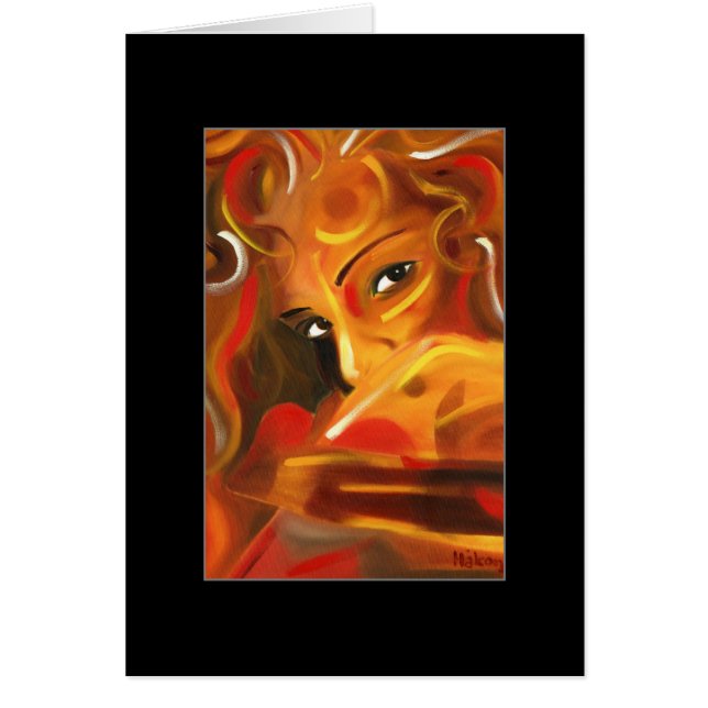 Regard au-dessus de son épaule (Devant)