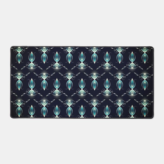 Regard élégant de pierres bleues avec lumière écla (Recto)
