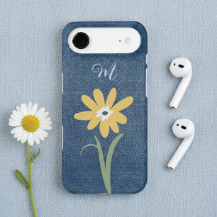Regard en Denim Monogramme Floral Daisy