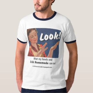 Regard fait maison d'Erik "!" T-shirt de souvenir