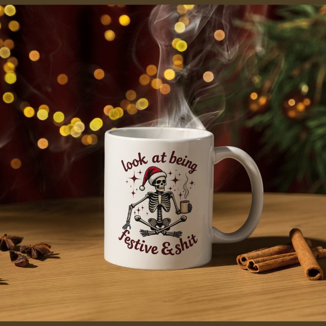 regarde-moi être tout Mug festif (Créateur téléchargé)