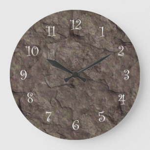 Regarder en pierre Horloges murales de cuisine