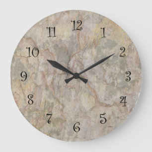 Regarder en pierre Horloges murales de cuisine