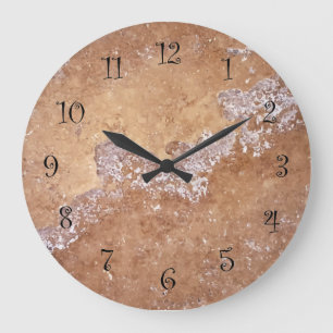 Regarder en pierre Horloges murales de cuisine