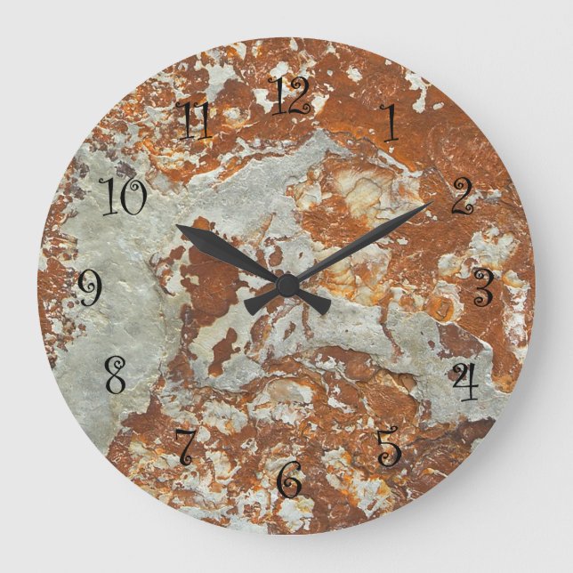 Regarder en pierre Horloges murales de cuisine (Recto)