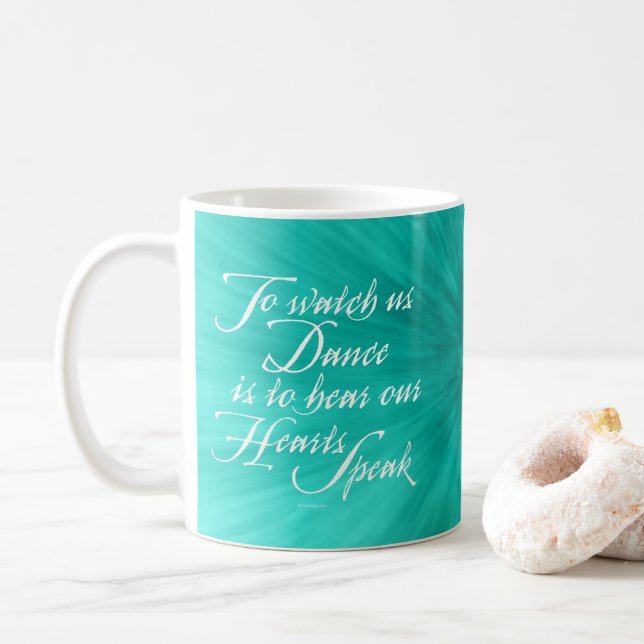 Regarder-nous Dance Coffee Mug (Avec donut)
