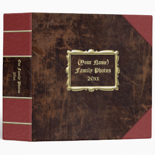 Regarder vintage Personnalisé Classeur d'album pho