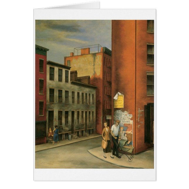 Regardez dans la rue de chambres, New York City C. (Devant)