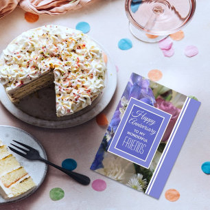 Regardez @ Joyeux anniversaire à amis carte de voe