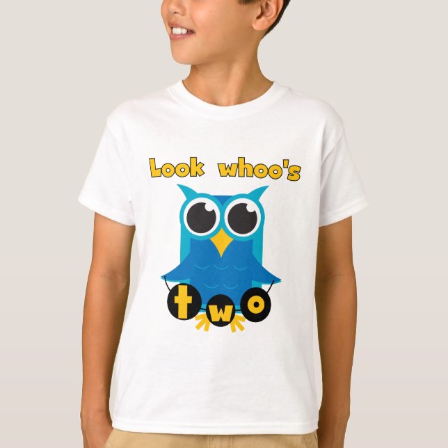 Regardez les 2 t-shirts et cadeaux d'anniversaire  (Devant)