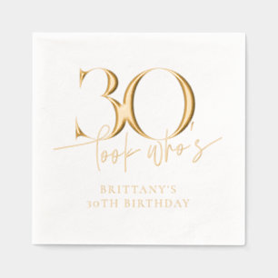 Regardez qui a 30 drôle Simple 30ème anniversaire
