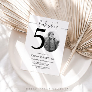 Regardez qui a 50 ans   Photo Invitation du 50e an