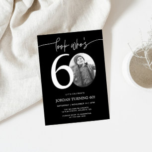 Regardez qui a 60 ans Invitation d'anniversaire