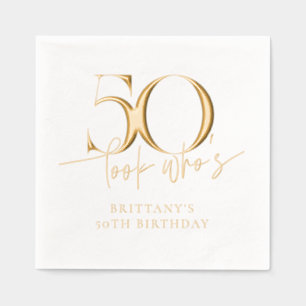 Regardez qui est 50 drôle Simple 50ème anniversair